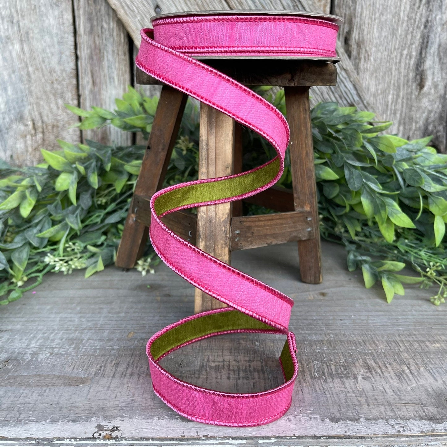 3/4” Bubblegum Pink Ribbon, Farrisilk ribbon
