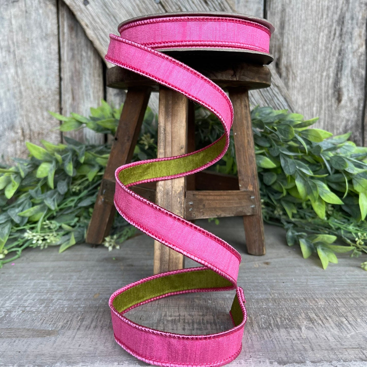 3/4” Bubblegum Pink Ribbon, Farrisilk ribbon