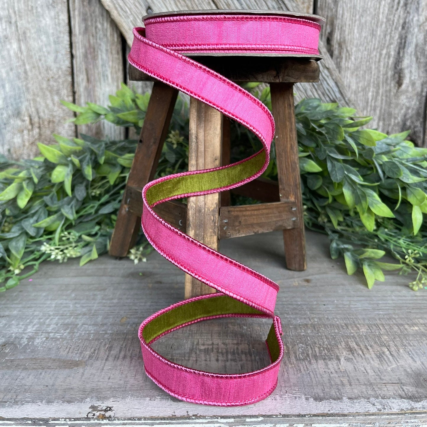 3/4” Bubblegum Pink Ribbon, Farrisilk ribbon