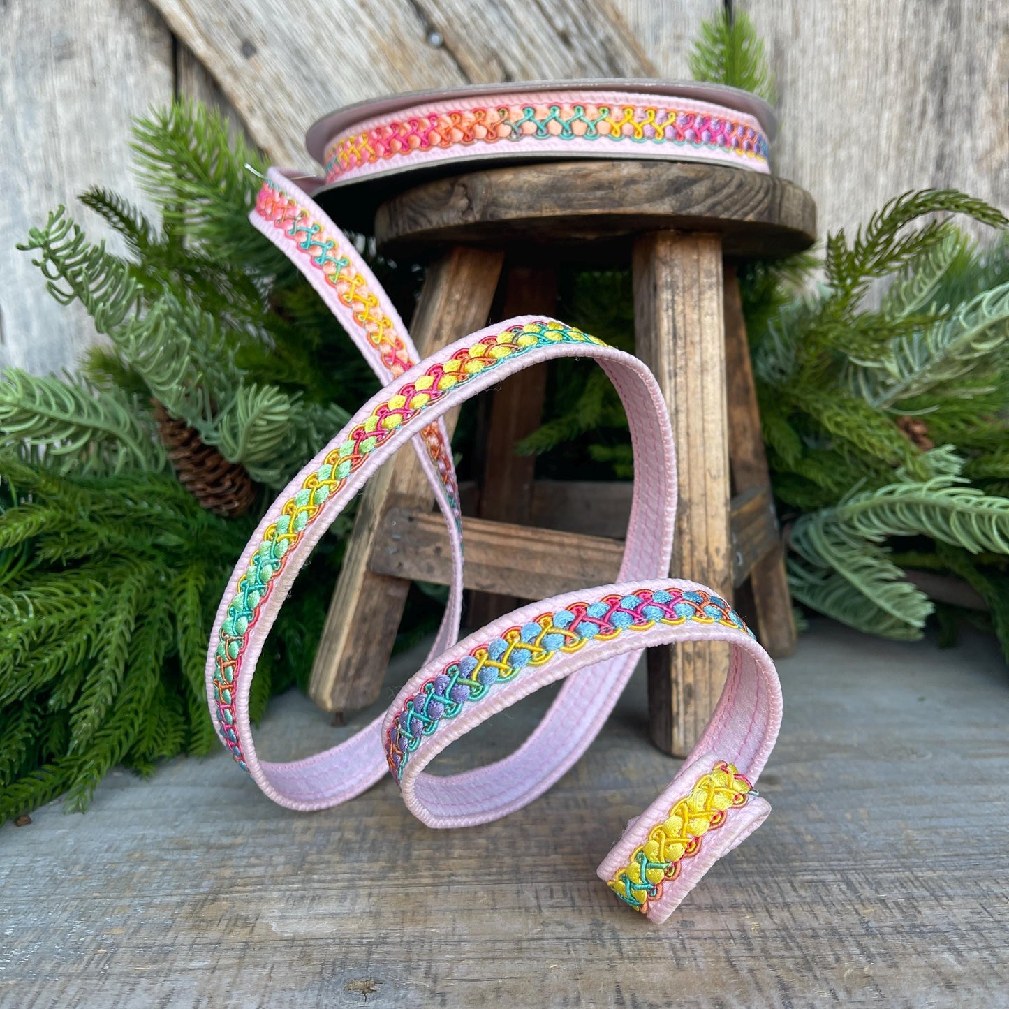 3/4" Tie Dye Twist Ribbon, Farrisilk Ribbon, Wired Ribbon, Pink Ribbon, colorful Ribbon, Spring Ribbon, Summer Ribbon, SR111-32