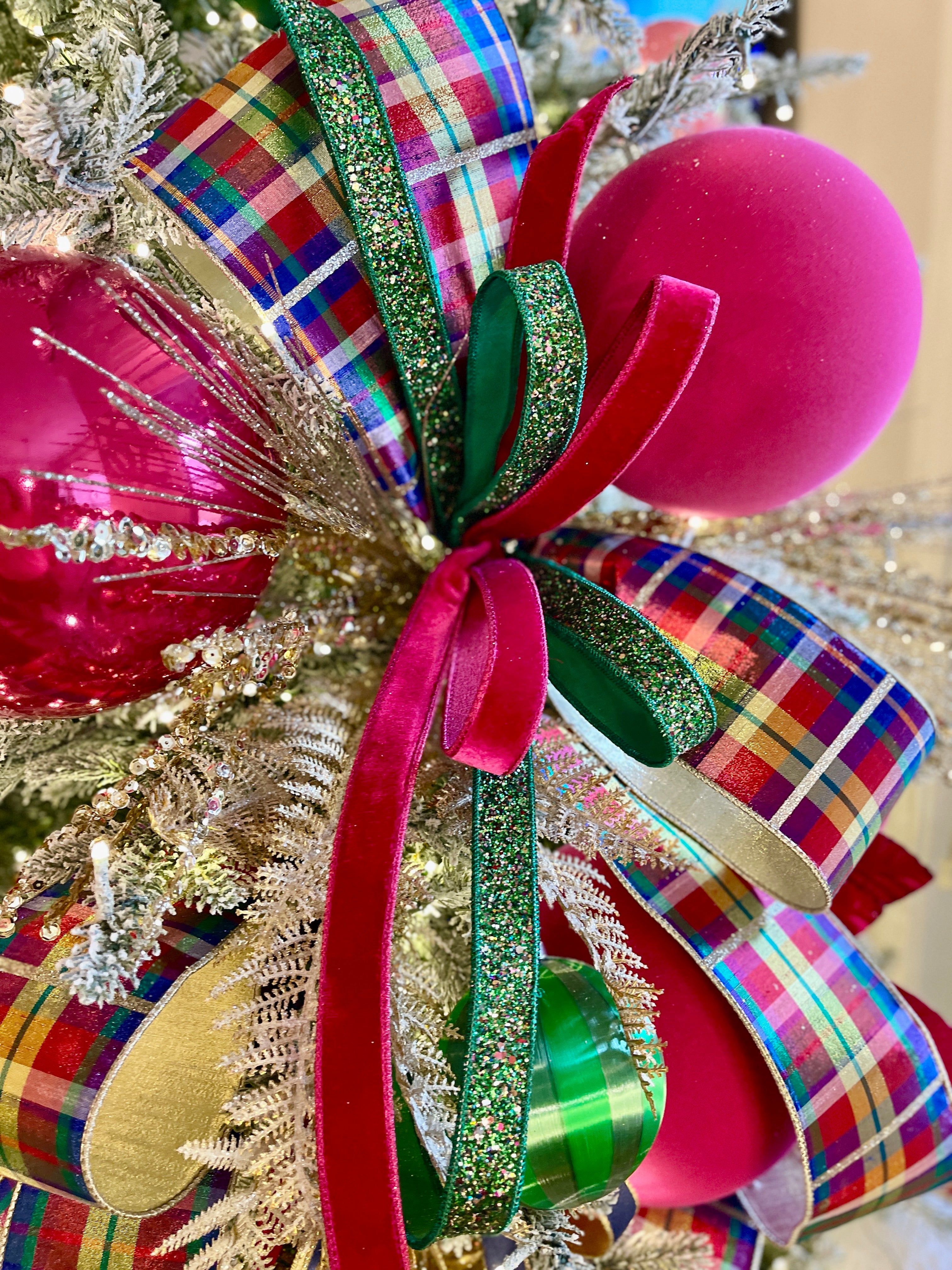 Farrisilk Ribbon, Christmas Tree Decorating, Wired Ribbon