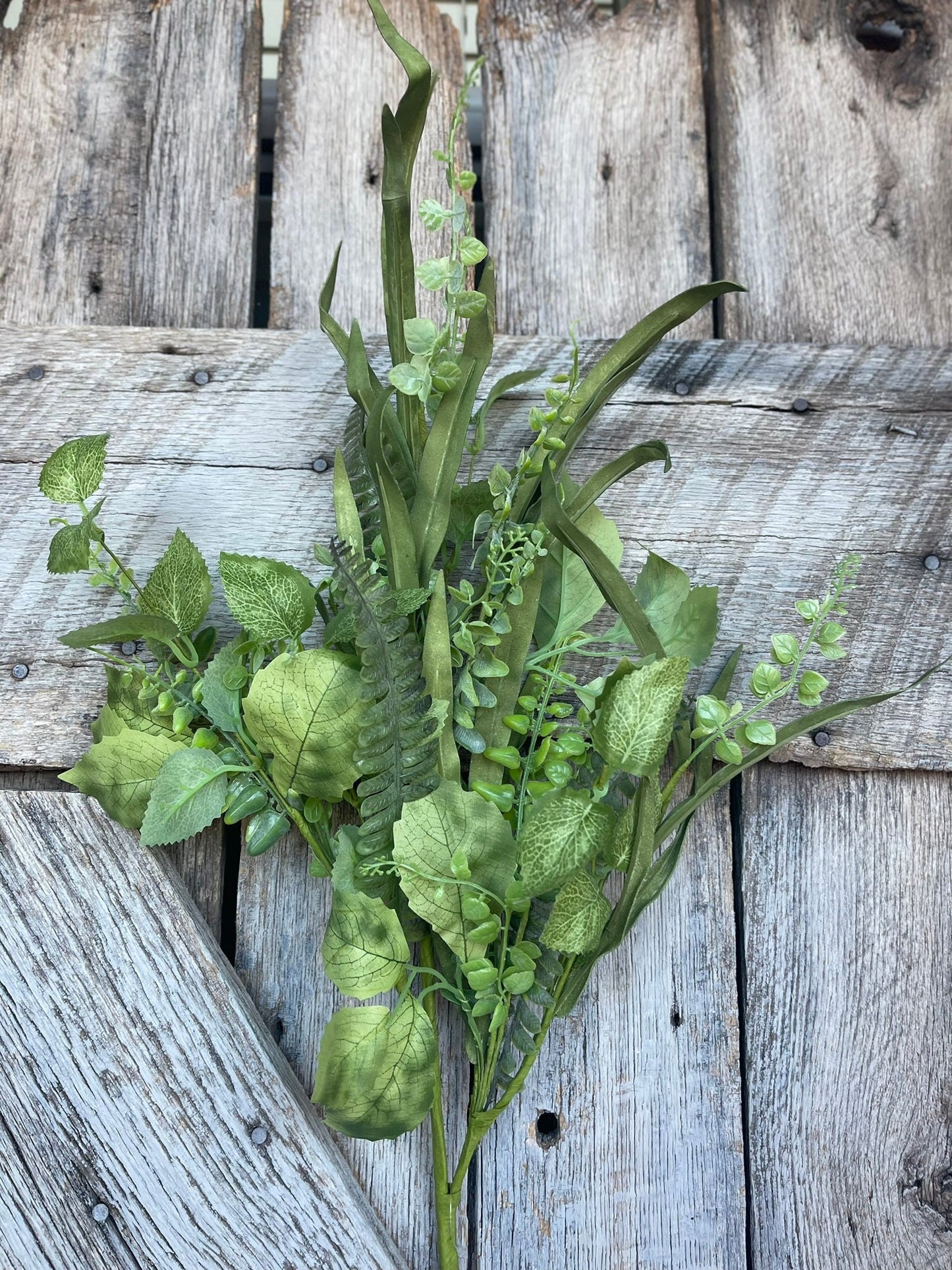 33" fern greenery bush, MIxed Greenery Bush, Every day bush