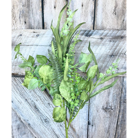 33" fern greenery bush, MIxed Greenery Bush, Every day bush
