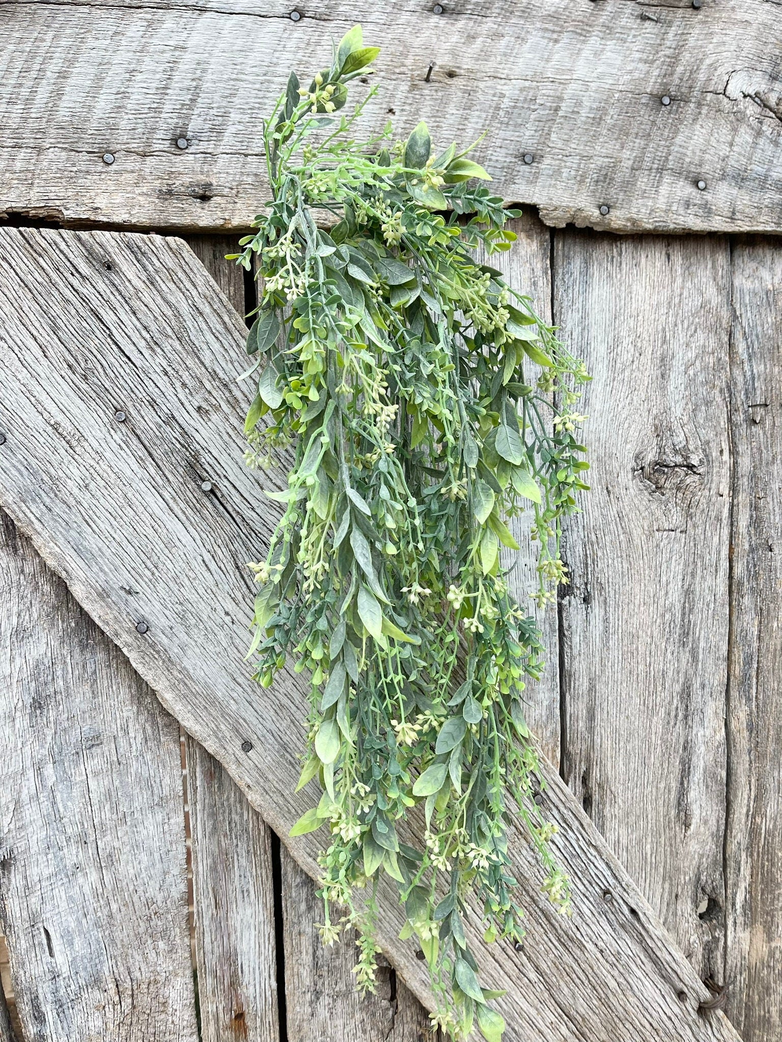 Hanging Greenery Bush, Mixed Greenery Bush, Artificial Greenery