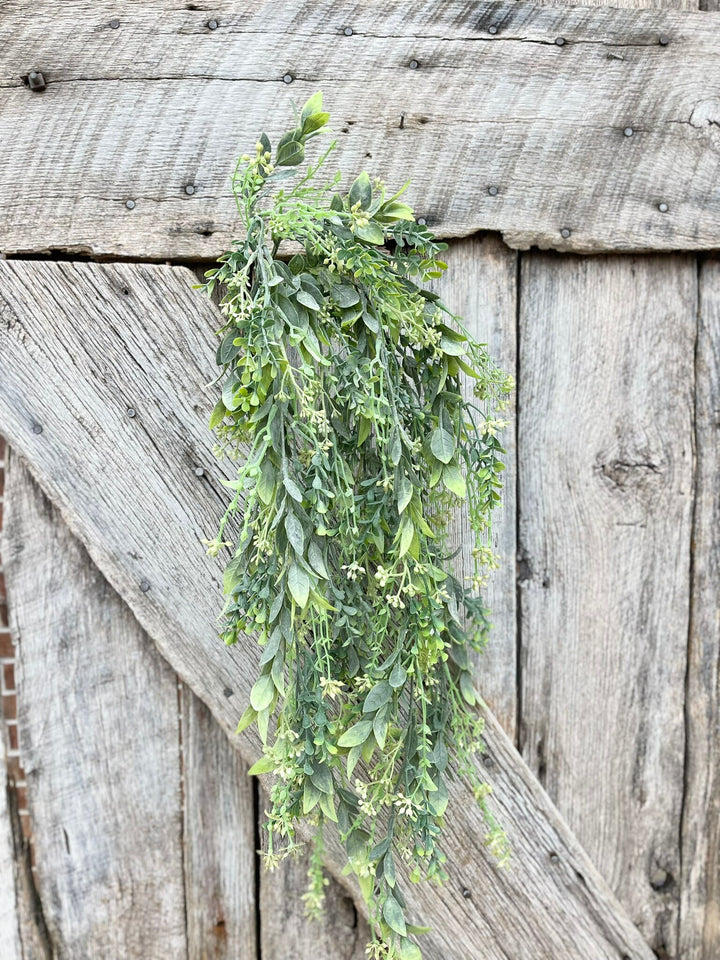 Hanging Greenery Bush, Mixed Greenery Bush, Artificial Greenery