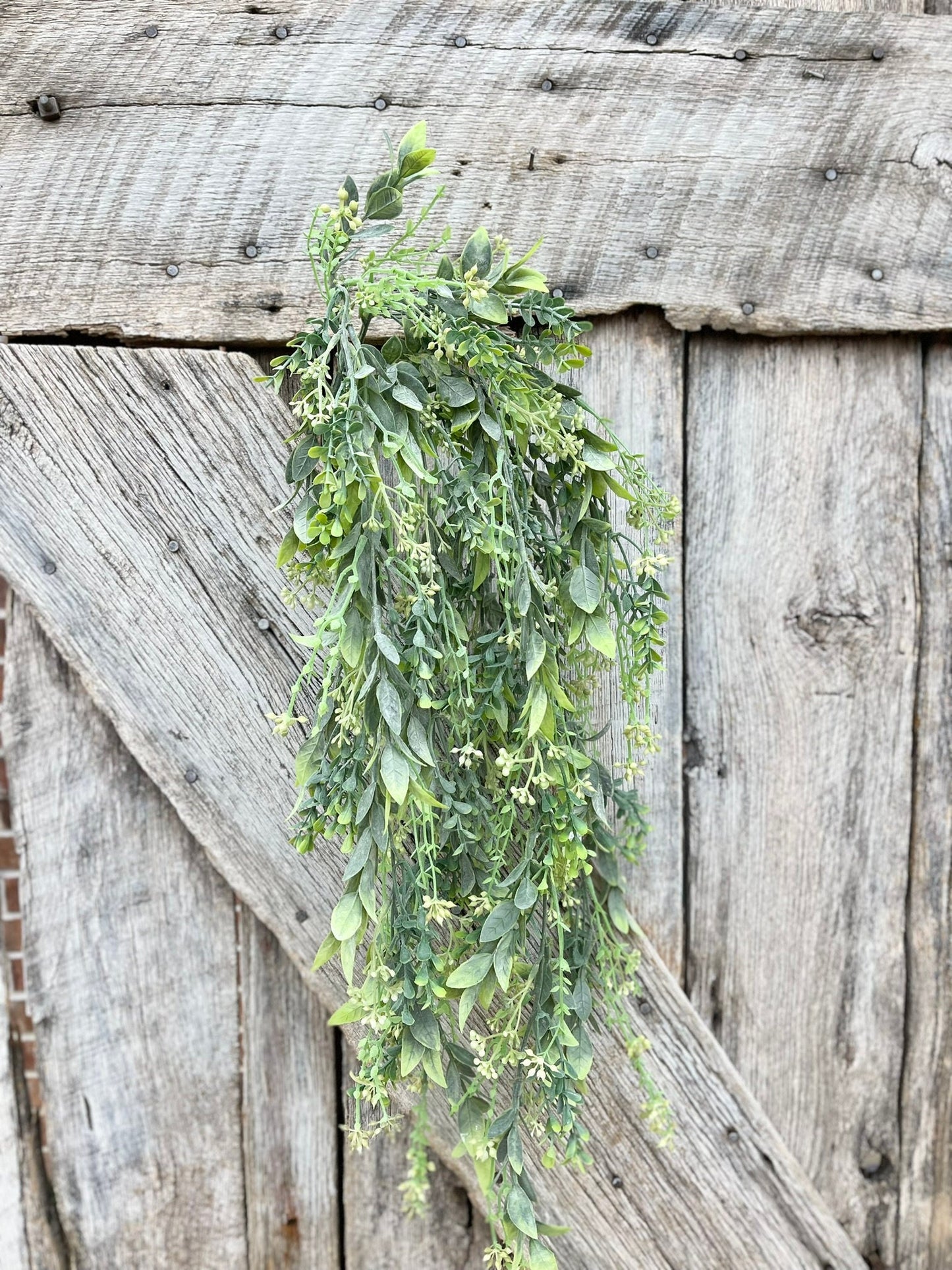Hanging Greenery Bush, Mixed Greenery Bush, Artificial Greenery