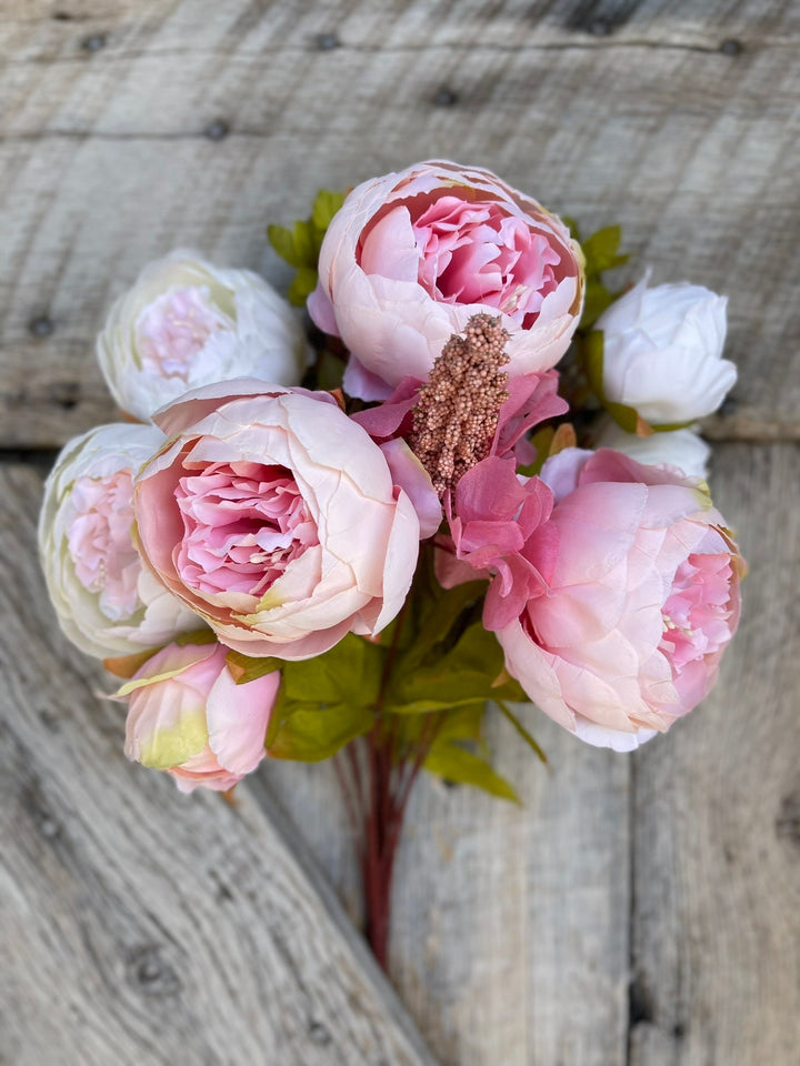 Pink Peony, Spring Peonies, Artificial Peony