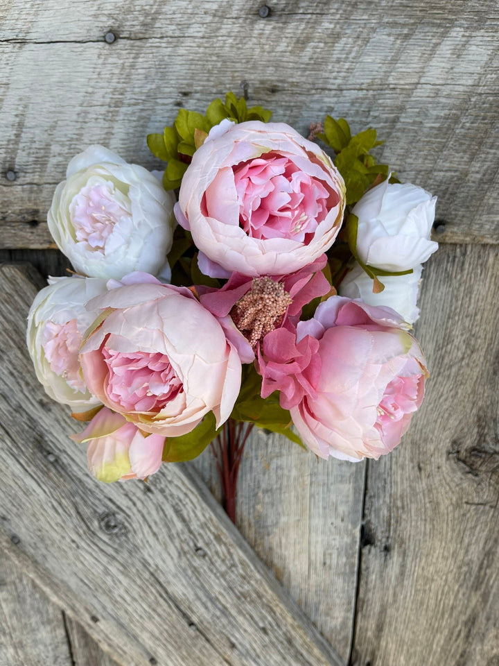 Pink Peony, Spring Peonies, Artificial Peony