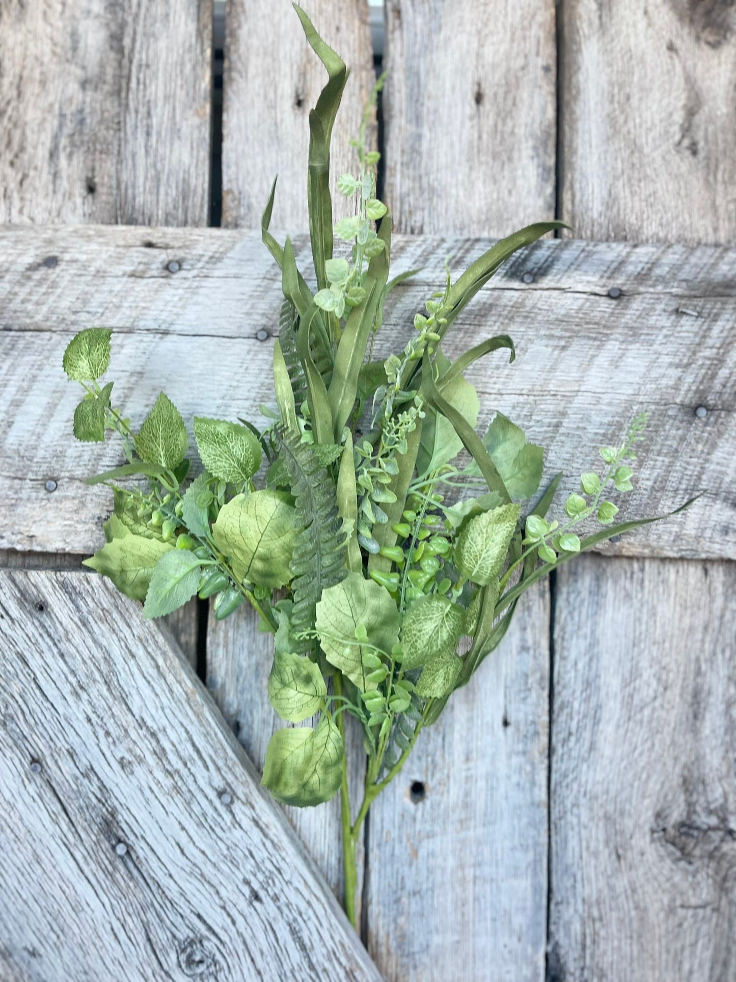 33" fern greenery bush, MIxed Greenery Bush, Every day bush