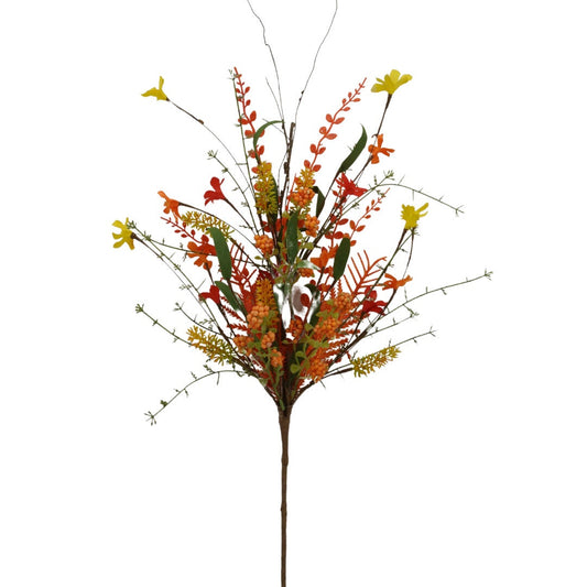 24" Orange Yellow Red Bush, 60919, Fall Bush