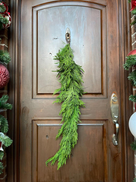 48" Norfolk Cypress Garland – Lifelike Artificial Christmas Greenery Garland for Holiday Decor