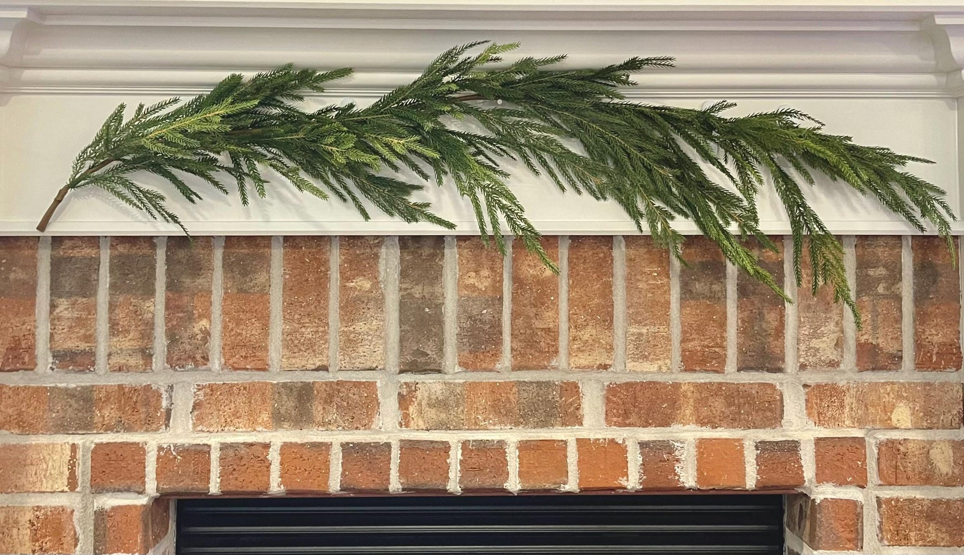 48" Norfolk Real Touch Garland, Pine Greenery