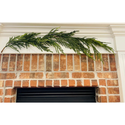 48" Norfolk Real Touch Garland, Pine Greenery