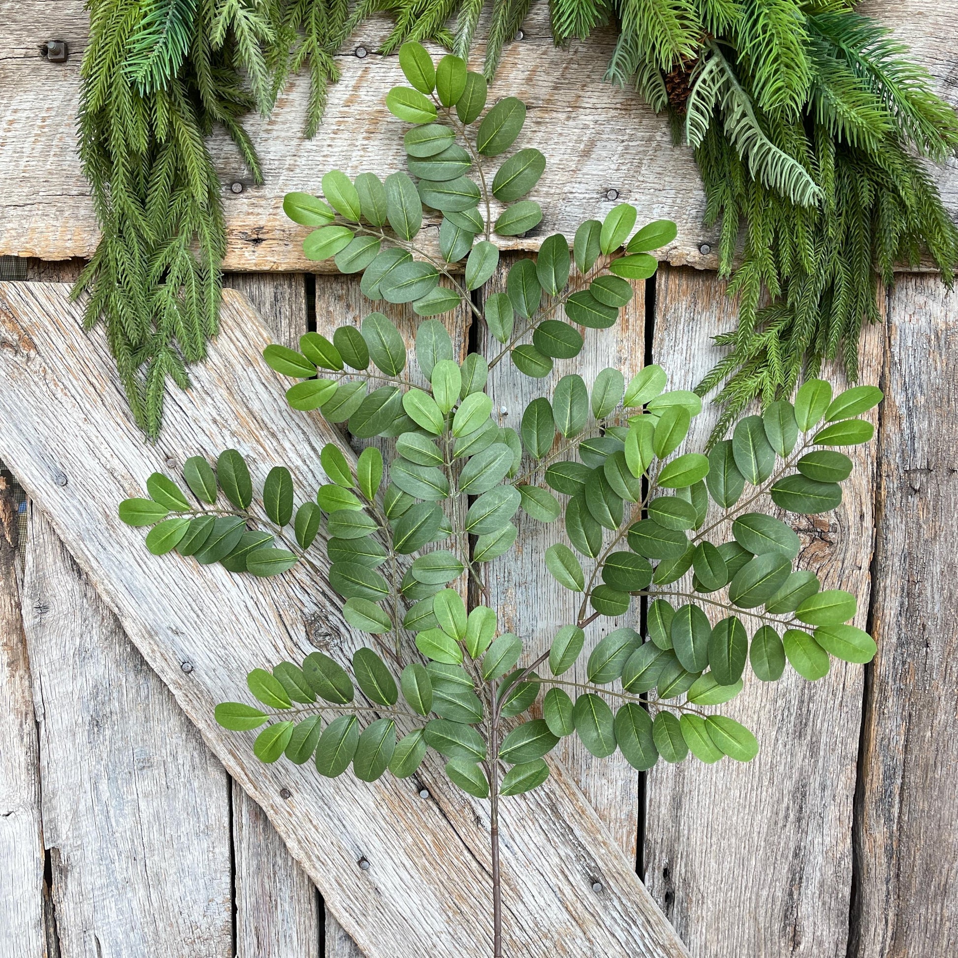 27" Pistacia Greenery Spray, Leafy Greenery Stem, Spring Greenery, Summer Greenery, Ficus Leaves, Wreath Supply, Floral Supply, 13464GN