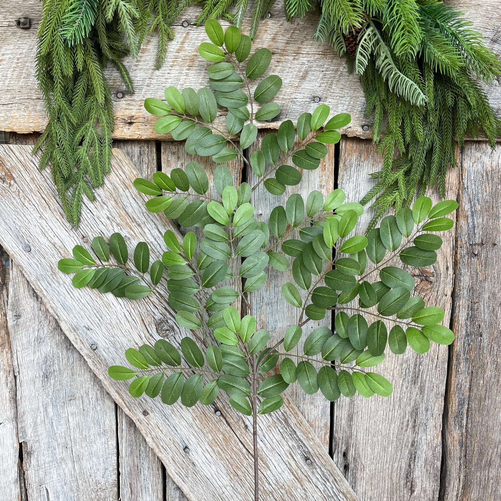27" Pistacia Greenery Spray, Leafy Greenery Stem, Spring Greenery, Summer Greenery, Ficus Leaves, Wreath Supply, Floral Supply, 13464GN