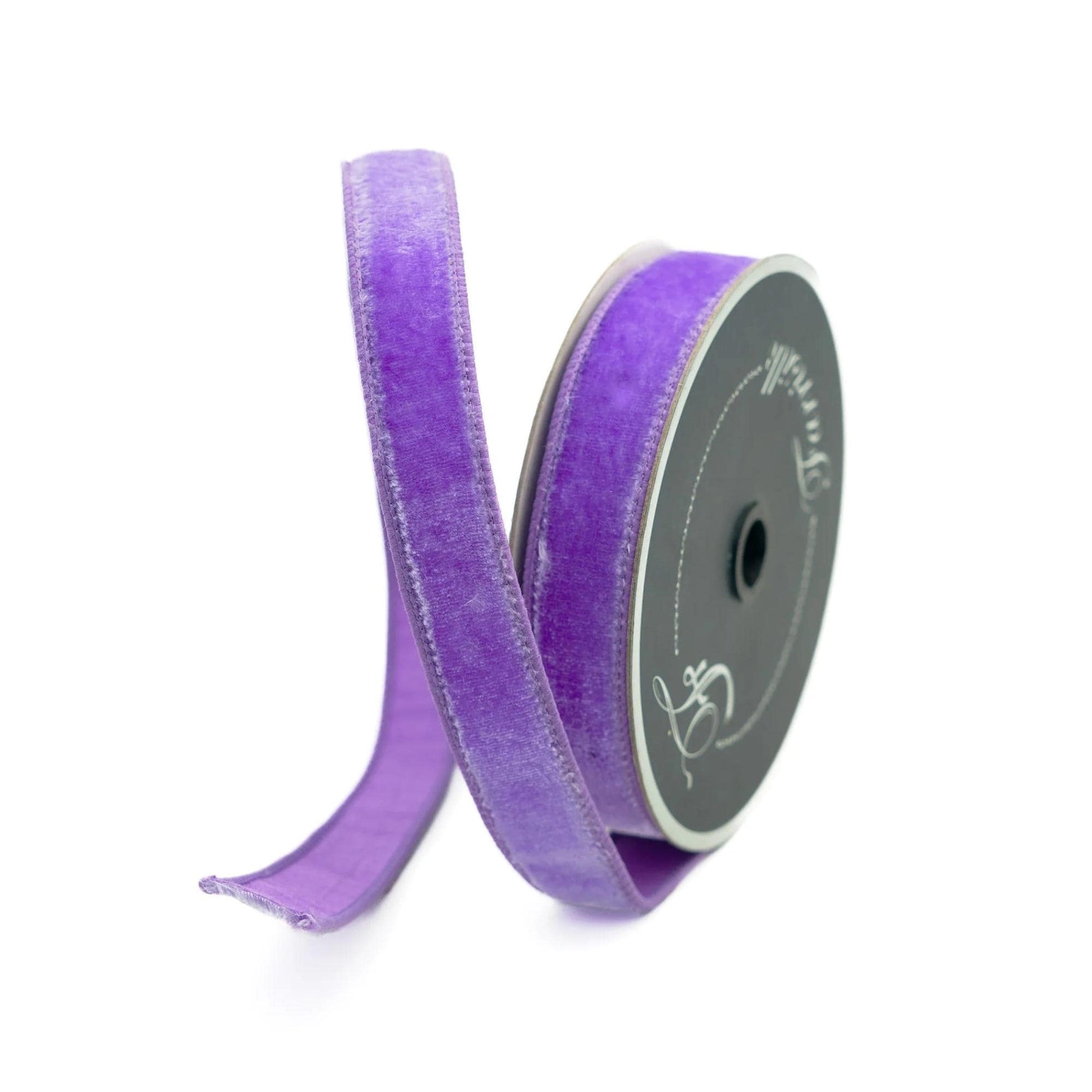 3/4" Lilac Purple Velvet Ribbon, Puprle Christmas Ribbon, RG000-82