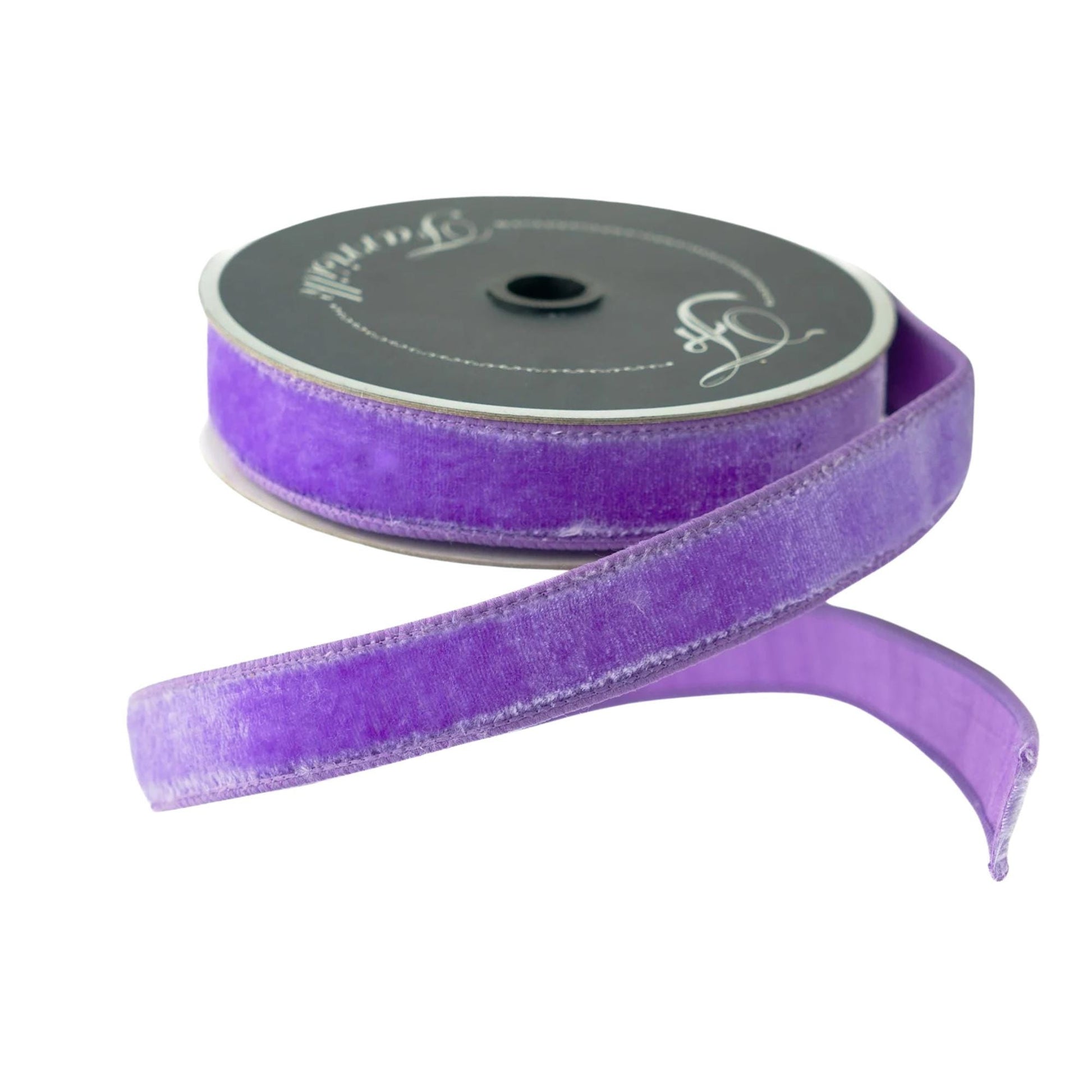 3/4" Lilac Purple Velvet Ribbon, Puprle Christmas Ribbon, RG000-82