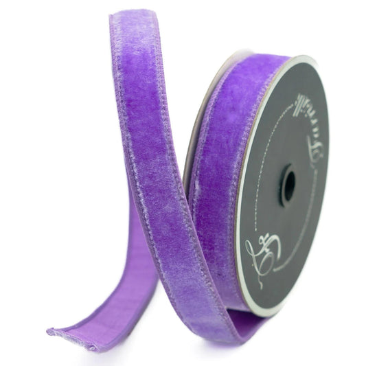 3/4" Lilac Purple Velvet Ribbon, Puprle Christmas Ribbon, RG000-82