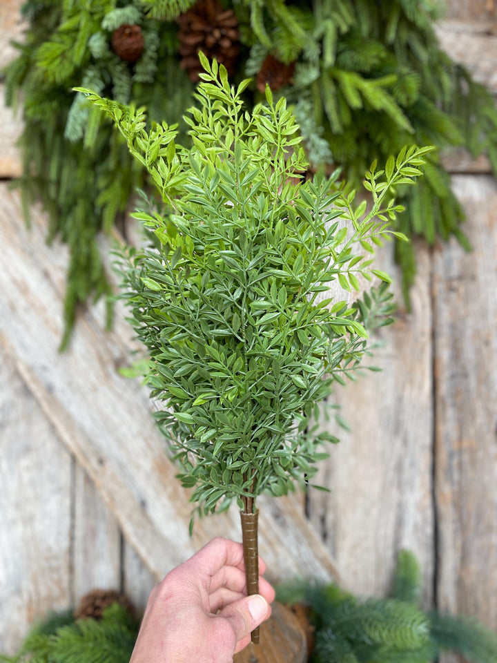 19.5" Greenery Bush, UV Rated Artificial Greenery
