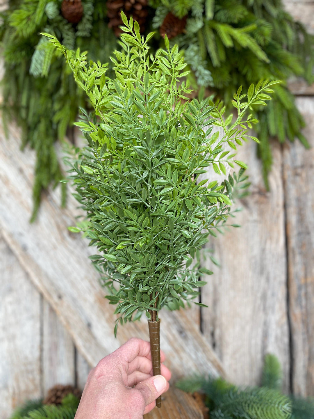 19.5" Greenery Bush, UV Rated Artificial Greenery