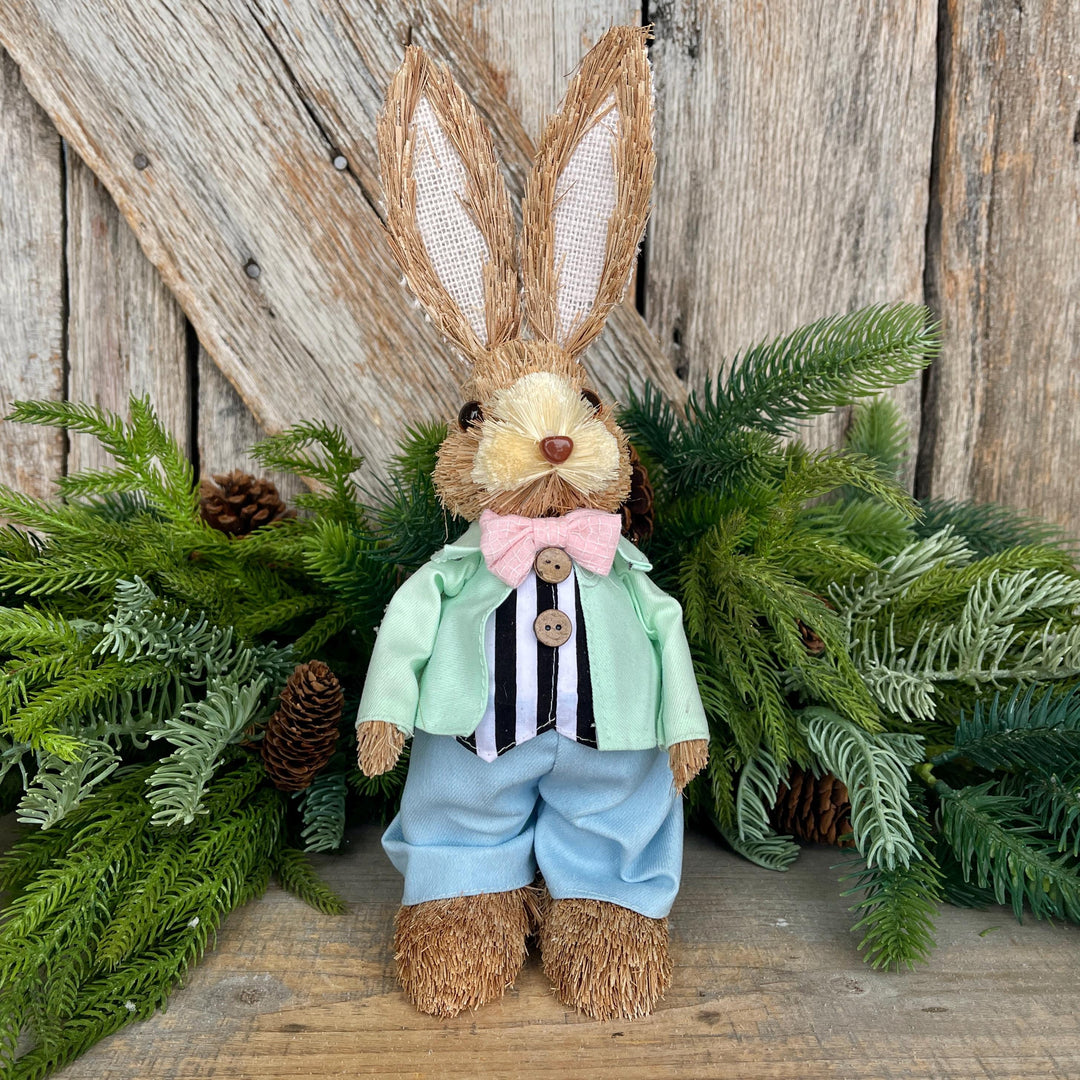 12" Easter Bunny, Sisal Bunny