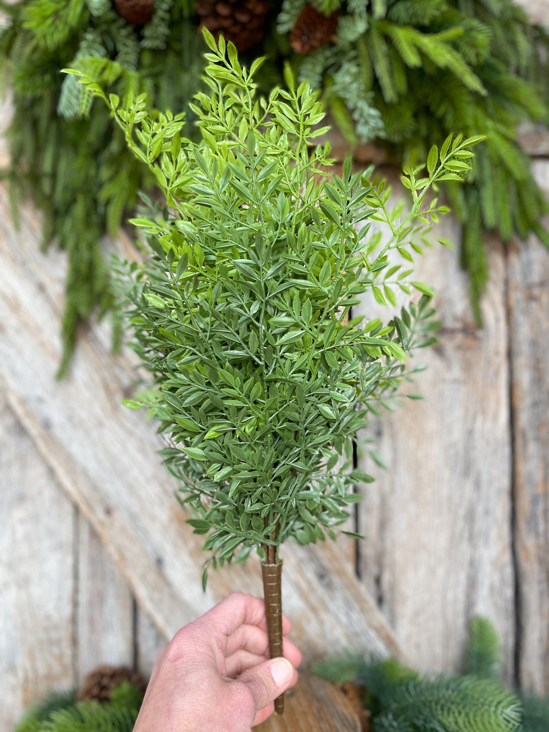 19.5" Greenery Bush, UV Rated Artificial Greenery