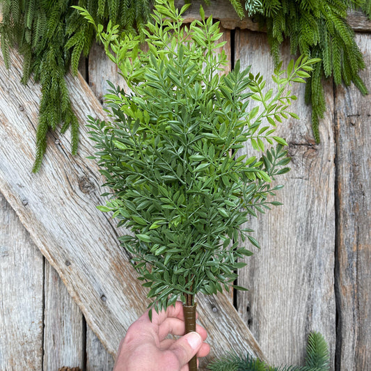 19.5" Greenery Bush, UV Rated Artificial Greenery, Angelica Greenery Bush, 85543-UV