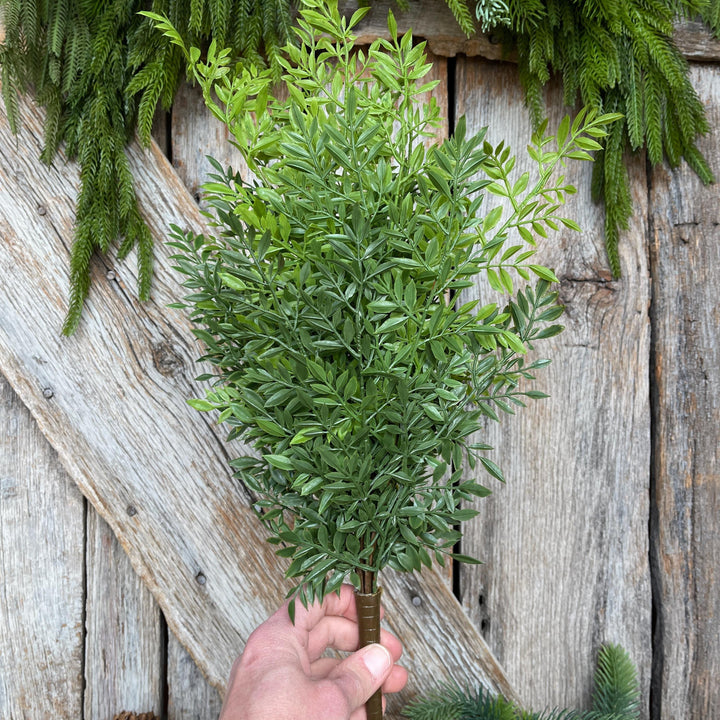 19.5" Greenery Bush, UV Rated Artificial Greenery