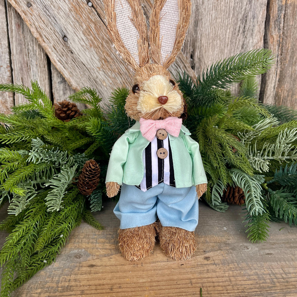 12" Easter Bunny, Sisal Bunny