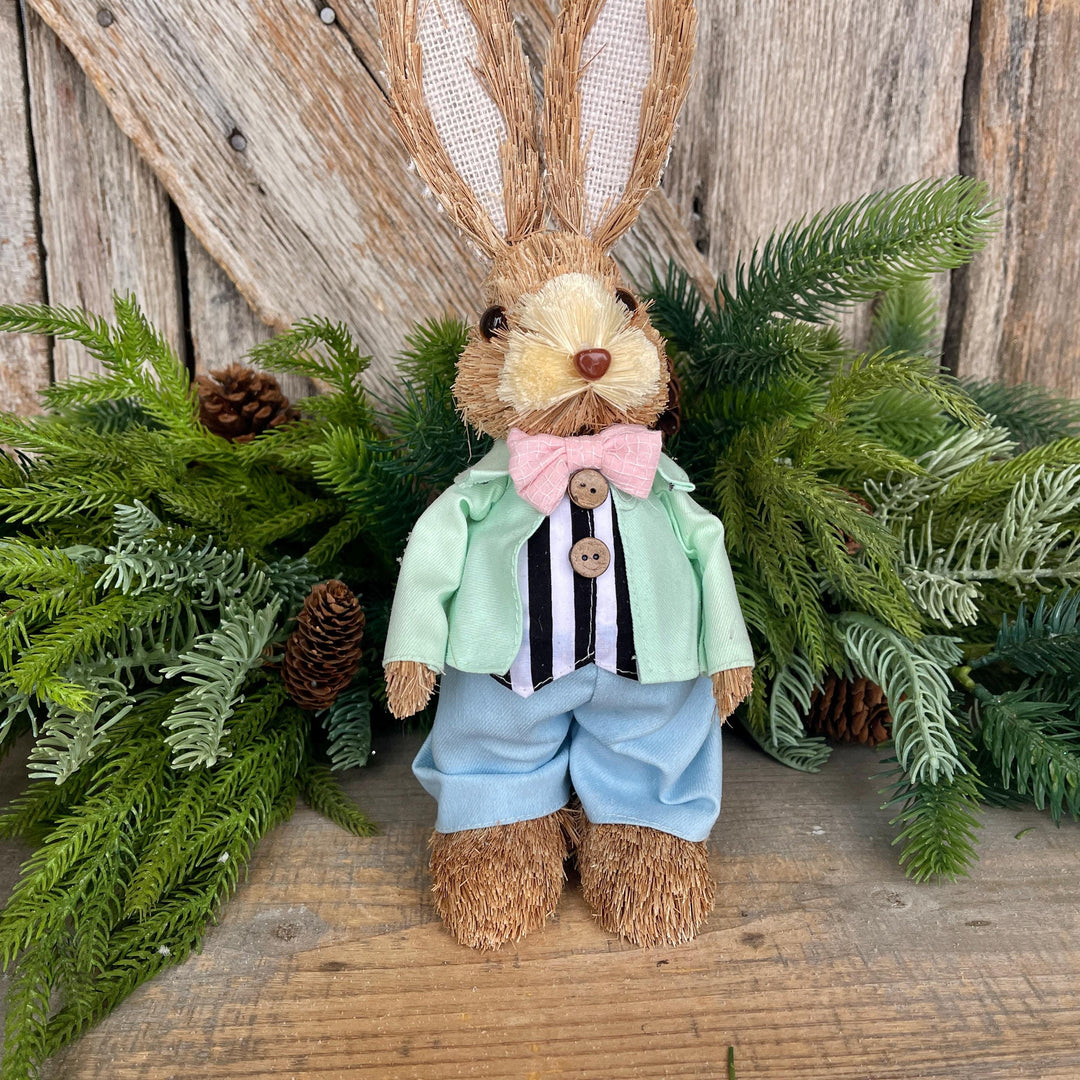 12" Easter Bunny, Sisal Bunny