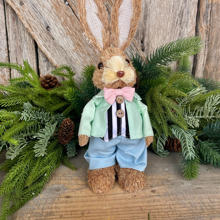 12" Easter Bunny, Sisal Bunny