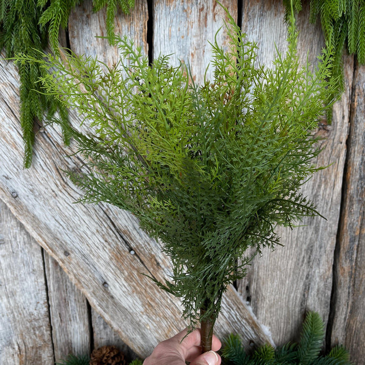 20" UV Soft Touch Asparagus Bush, Artificial Greenery Filler, 85545-UV