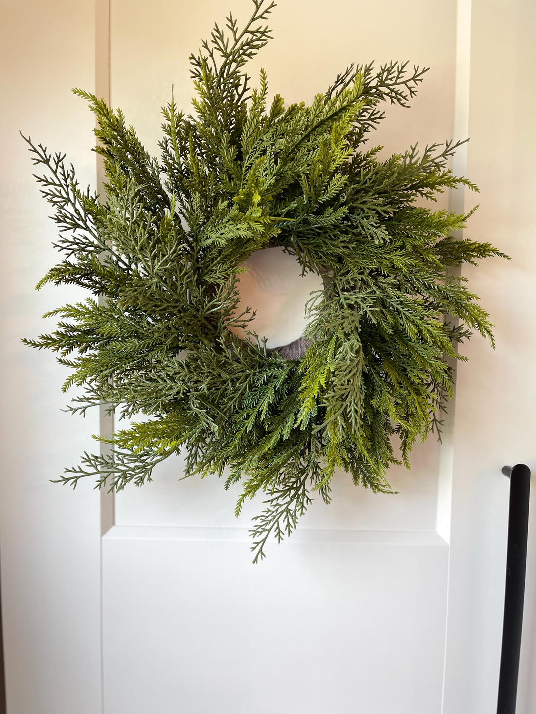 16" Christmas Pine Wreath, Cabinet Wreath, Small Wreath