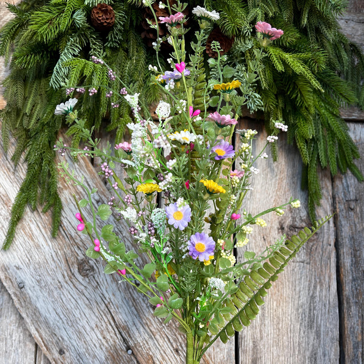 30" Pastel Daisy Filler Bush, Wildflower Filler Floral Bush