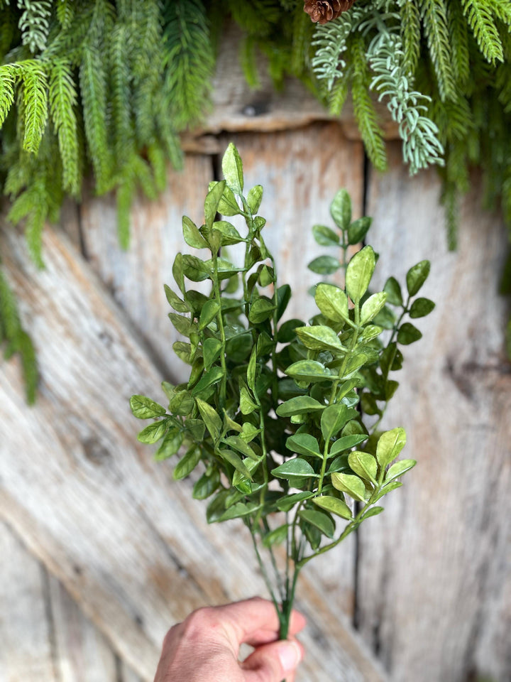 15" Greenery Bush, Wisteria Leaves Bush, 13685GN