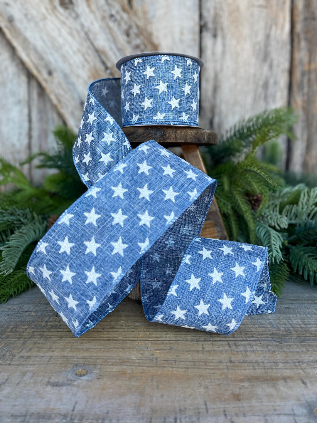 2.5" Patriotic Ribbon, Wired Ribbon