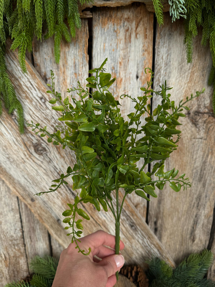 15" Greenery Bush, Greenery Leaves Bush, 13672GN