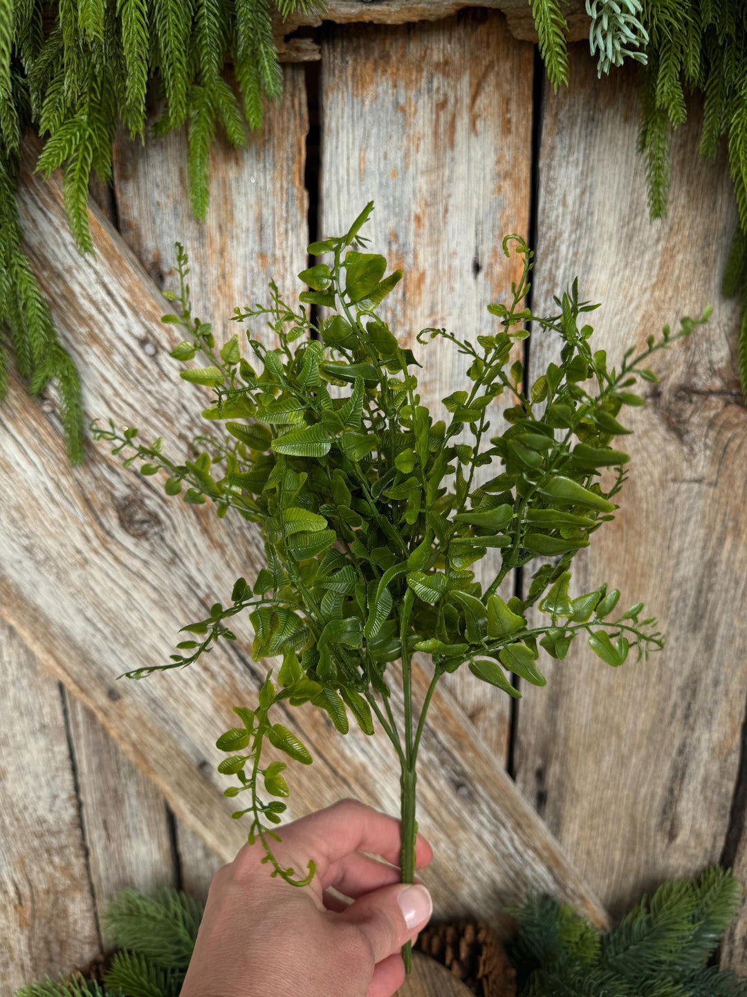 15" Greenery Bush, Greenery Leaves Bush