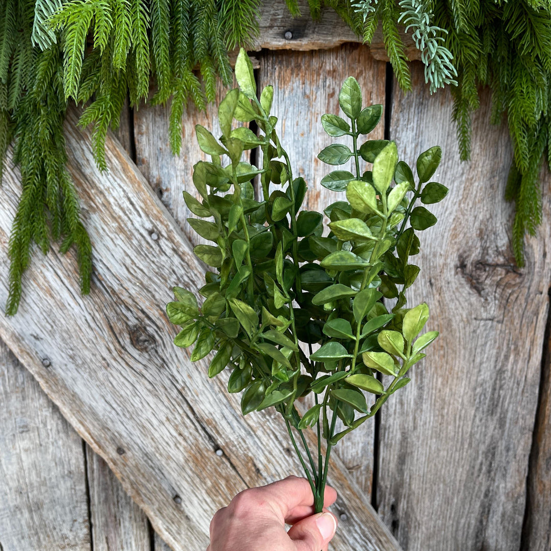 15" Greenery Bush, Wisteria Leaves Bush, 13685GN