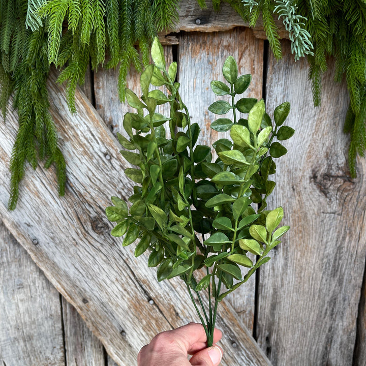15" Greenery Bush, Wisteria Leaves Bush, 13685GN