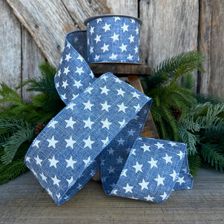 2.5" Patriotic Ribbon, Wired Ribbon