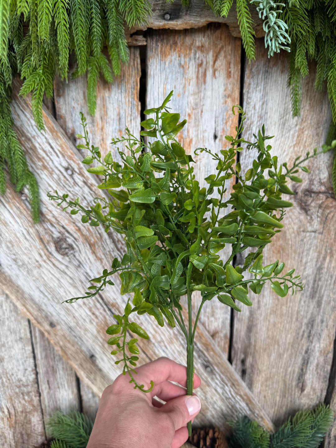 15" Greenery Bush, Greenery Leaves Bush