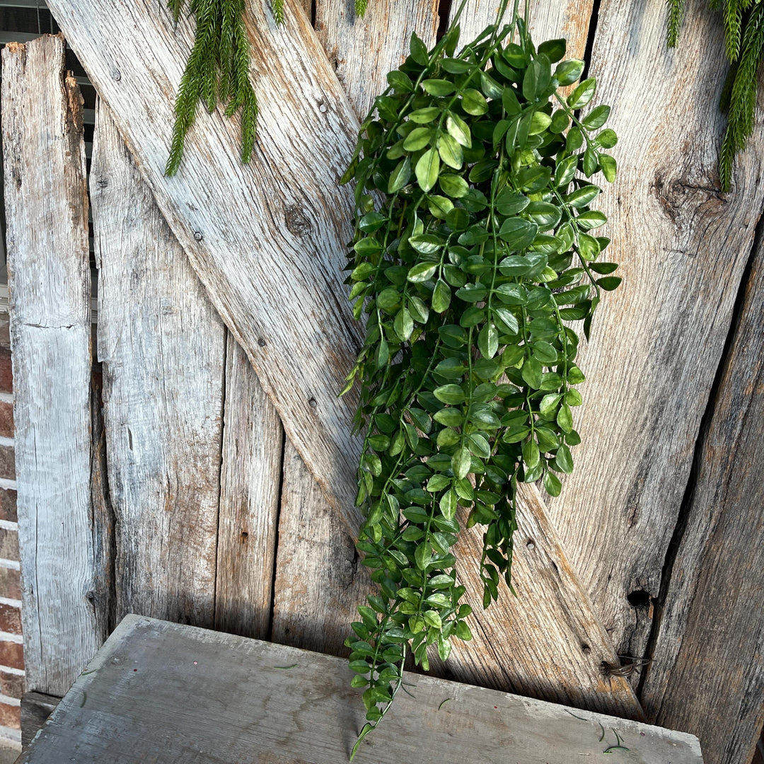 36" Hanging Greenery Bush, Wisteria Hanging Bush