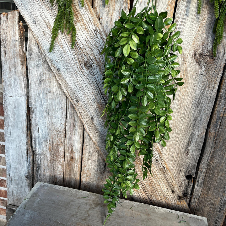 36" Hanging Greenery Bush, Wisteria Hanging Bush