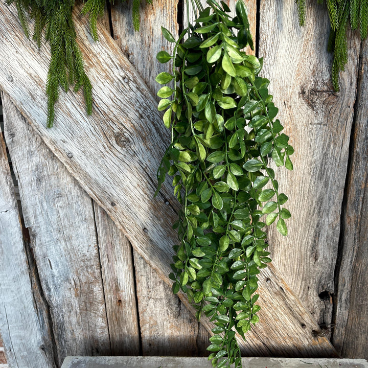 36" Hanging Greenery Bush, Wisteria Hanging Bush