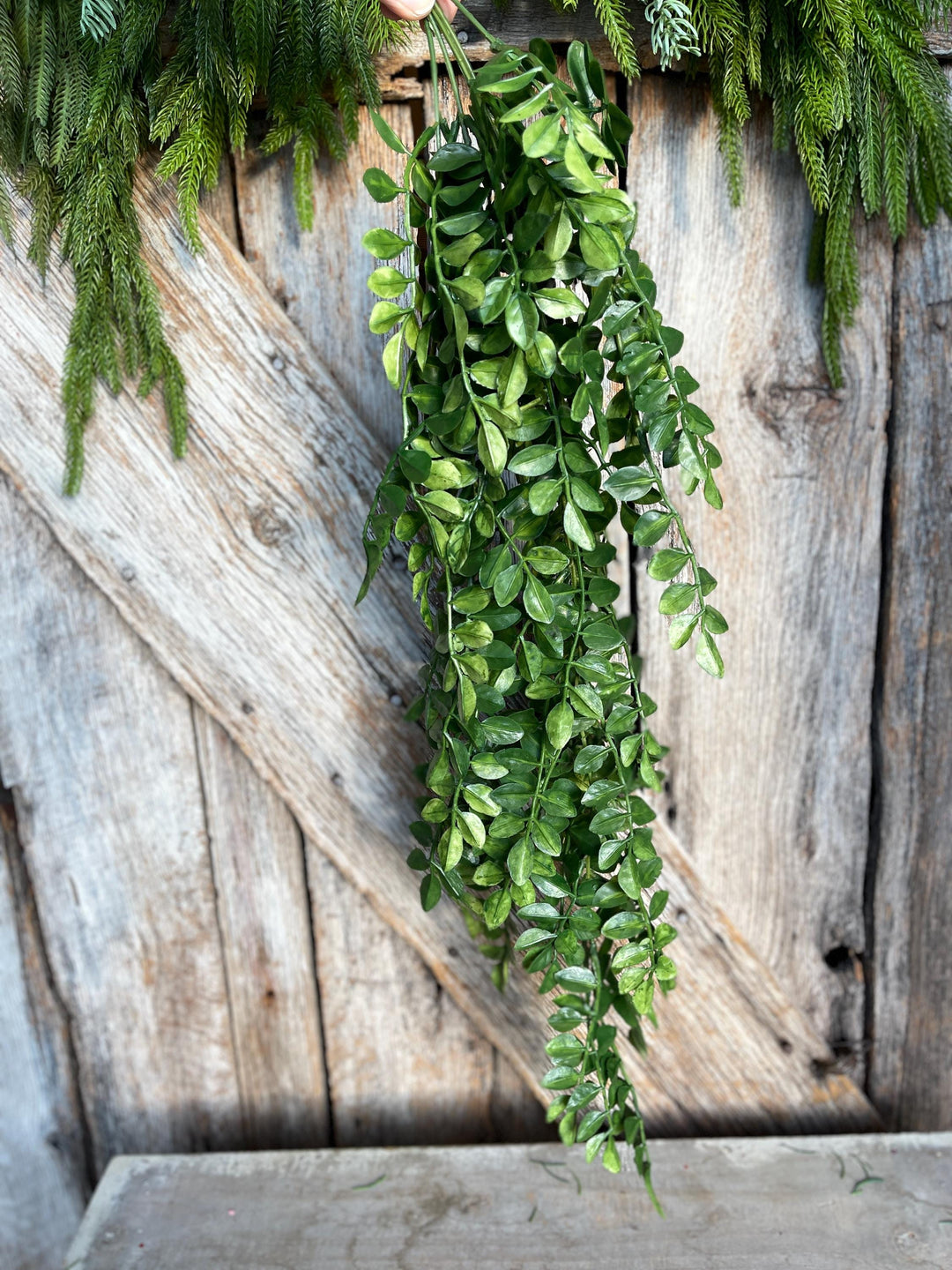 36" Hanging Greenery Bush, Wisteria Hanging Bush
