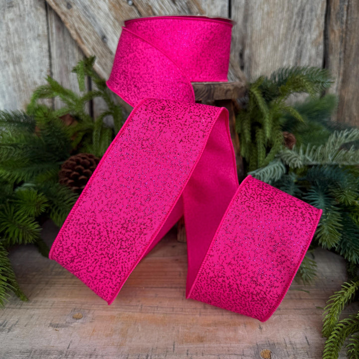 2.5" Hot Pink Ribbon, Halloween Ribbon