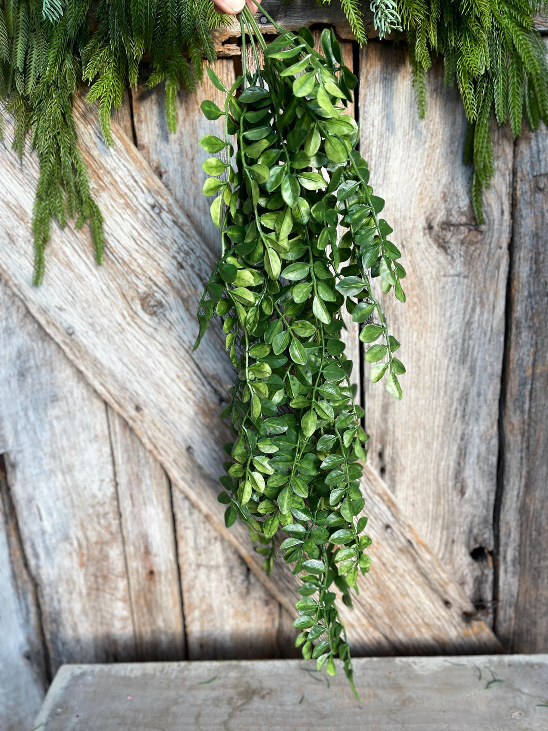 36" Hanging Greenery Bush, Wisteria Hanging Bush