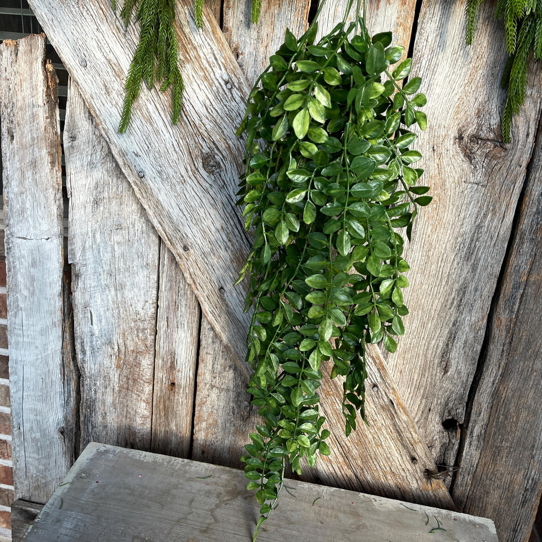 36" Hanging Greenery Bush, Wisteria Hanging Bush