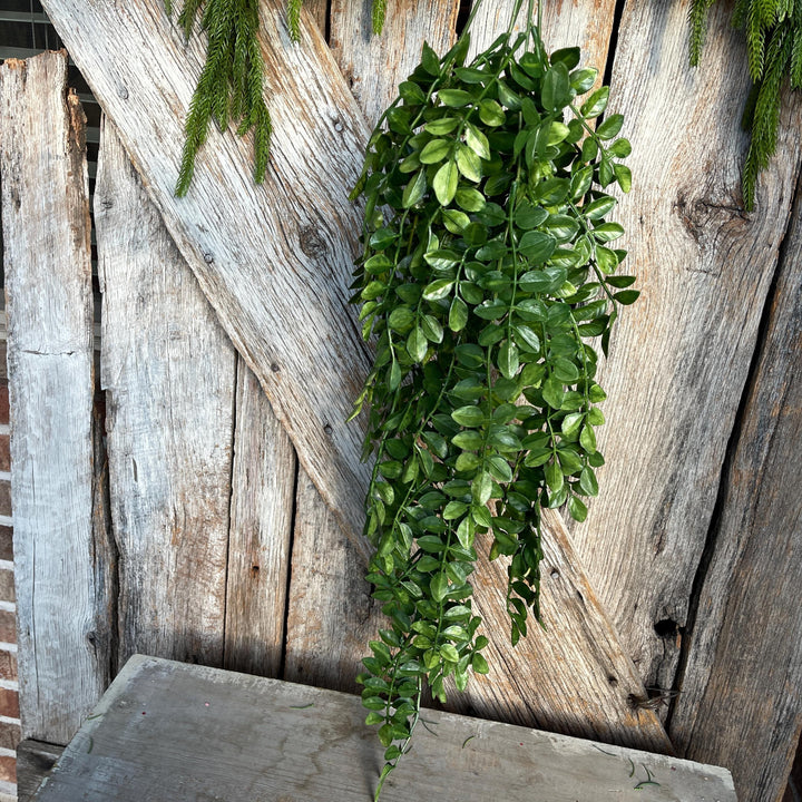 36" Hanging Greenery Bush, Wisteria Hanging Bush